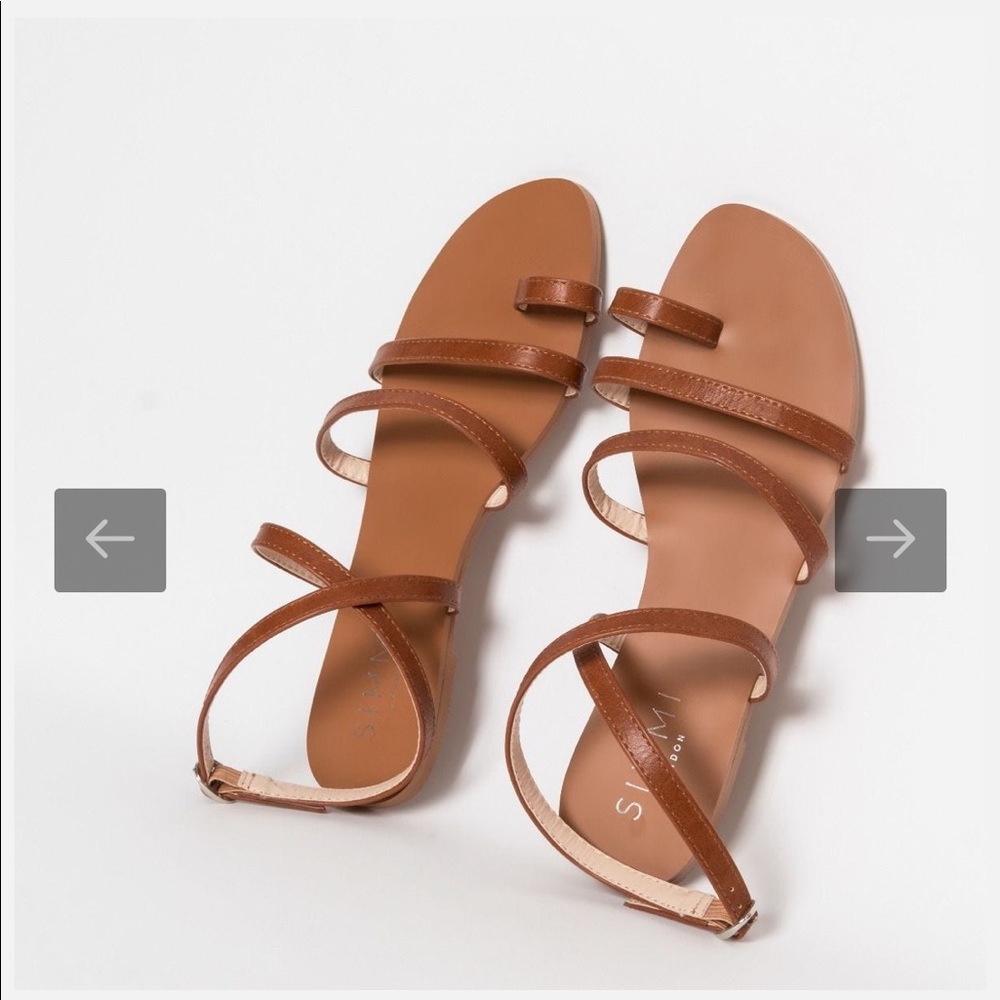 Brown sandals